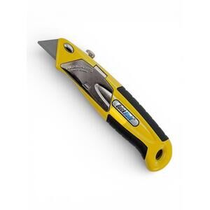 Pacific Handy Cutter QBA-375 Autolading Utility Knife Heavy Duty Yellow/Black